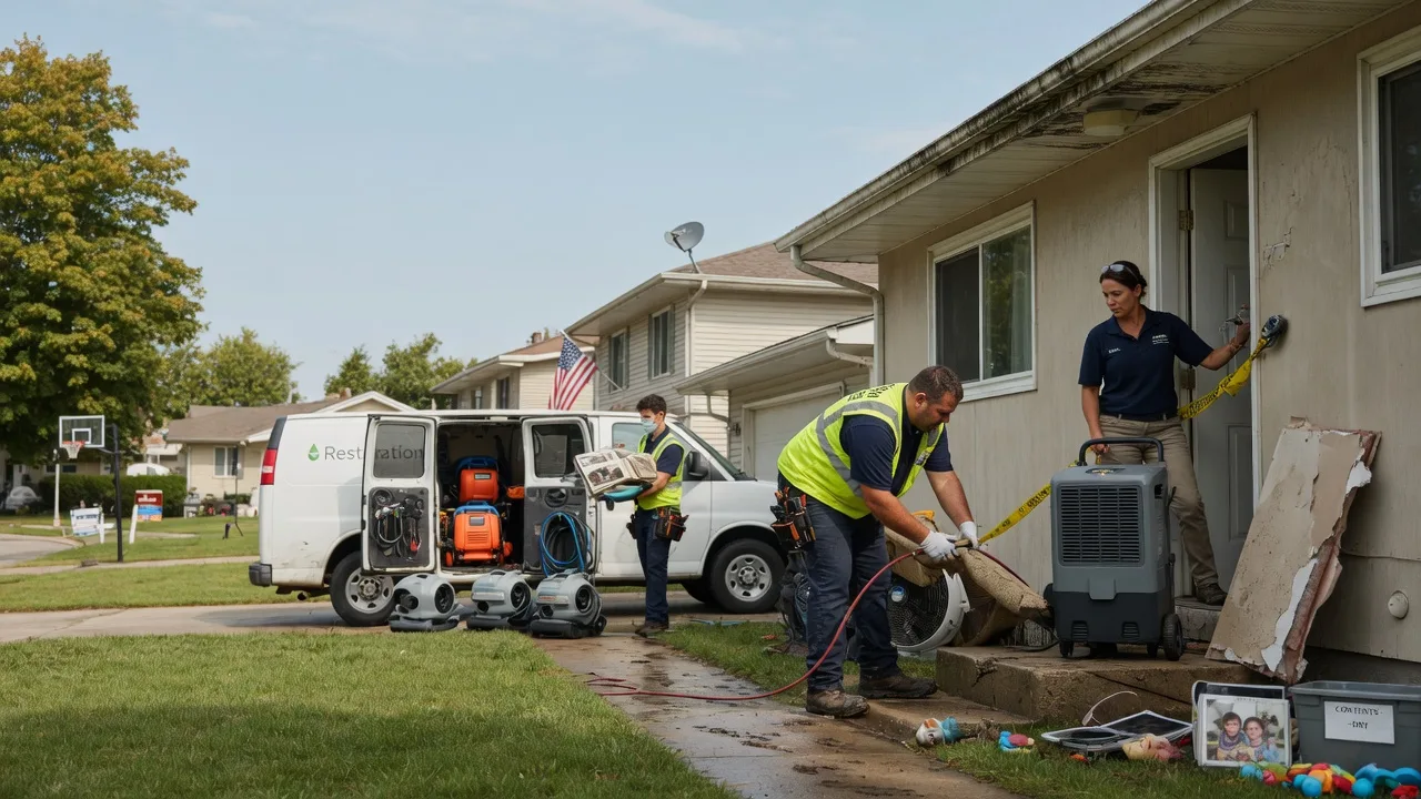 Water Damage Restoration in Wiota, IA near me